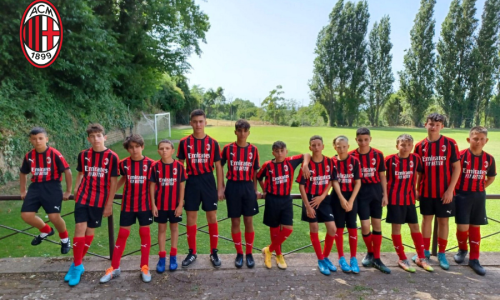 A scuola di Calcio con il Milan Camp